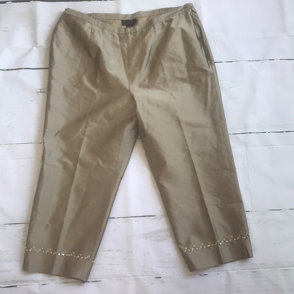 Sigrid Olsen 100% silk pants